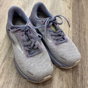 Brooks Ghost 14 Women's Running Shoes Size 8.5 Lavender Gray Athletic Sneakers‎